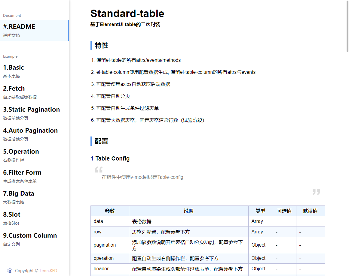 README渲染页面